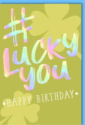 Produktbild von Geburtstag - Glückwunschkarte im Format 11,5 x 17 cm mit Umschlag