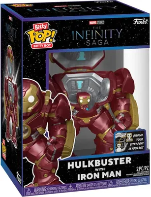 Zdjęcie produktu dla Funko POP Bitty the Infinity Saga Hulkbuster with Iron Man Figurka Kolekcjonerska