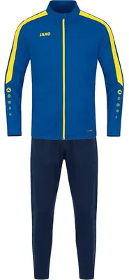 Productafbeelding van Jako Power Polyesterpak Heren - Royal / Citroen  | Maat: 4XL