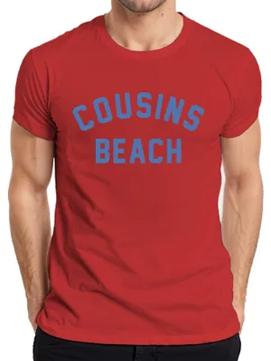 Productafbeelding van Cousins Beach - The Summer I Got Pretty, heren T-shirt, rood, maat XL