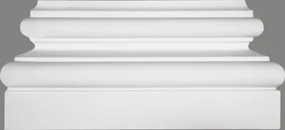 Produktbild von Mardom Pilastersockel D3024 Profoam 158 x 71 x 335 mm Weiß für Pilaster D1518