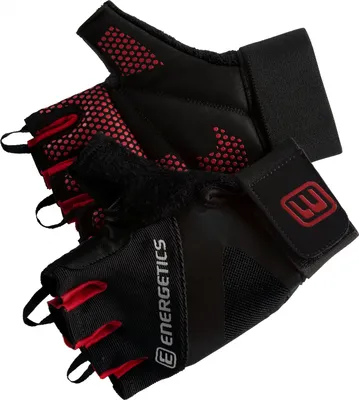 Produktbild von ENERGETICS MFG510, Fingerlose Handschuhe, Erwachsener, Weiblich, Schwarz, Rot, S, Reißverschluss