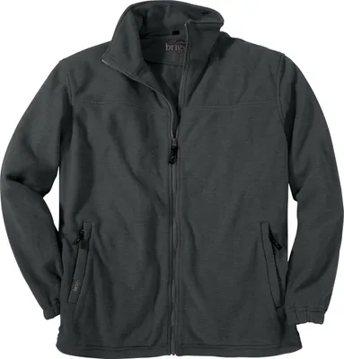 Produktbild von Brigg Fleecejacke Übergröße anthrazit ohne Futter