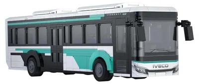 Produktbild von CaDA Iveco Crossway Bus 1/43 (832 Teile) C59007W
