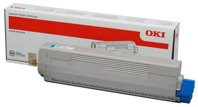Produktbild von OKI Cyan - original - Tonerpatrone - für C831cdtn