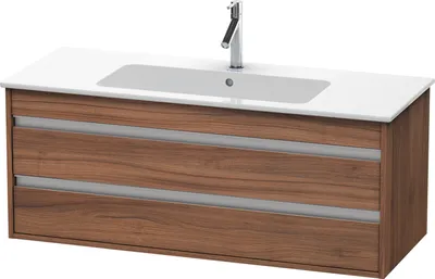 Produktbild von Waschtischunterbau KETHO 480x1200x475mm nussbaum natur nussbaum natur