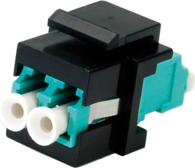 Image de ROLINE Adaptateur fibre optique Keystone LC/LC duplex, multimode, OM3