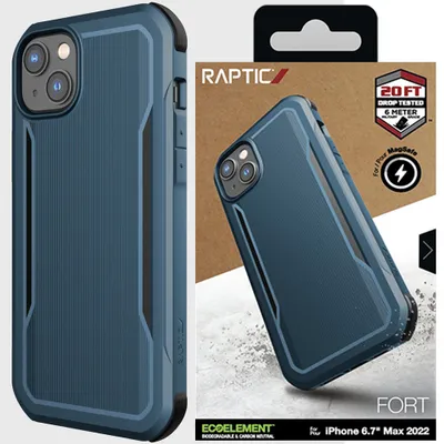 Produktbild von Raptic X-Doria Fort Etui Iphone 14 Plus Mit Magsafe Panzeretui Blau