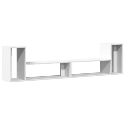 Image de Armoires TV 2 pcs. Blanc 100x30x50 cm Bois composite