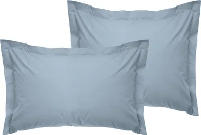 Produktbild von L'Essentiel Linge de Maison, Tonne Marie - Sky, Oxford-Kissenbezug-Set (2-teilig) (DE), 100 % BAUMWOLLE RANFORCE, Blau,  80 x 80+5 cm