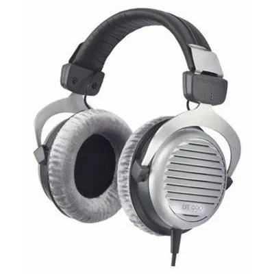 Produktbild von Beyerdynamic DT 990, Kabelgebunden, 5 - 35000 Hz, Musik, 667 g, Kopfhörer, Schwarz, Silber