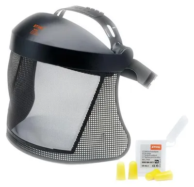 Image de Visière intégrale courte avec grille en nylon - STIHL - 0000-884-0252
