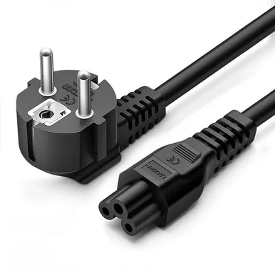 Produktbild von Stromkabel für Laptop Notebook Netzkabel 3-polig Micky Maus Kabel 1,5 meter