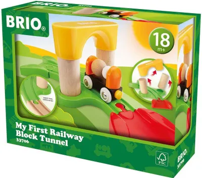 Image de BRIO 33706 Mon premier tunnel à emboîter