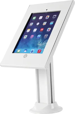 Produktbild von Tablet Halterung + Schloss Tischhalterung Tischständer iPad Schutz Gehäuse