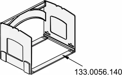 Produktbild von Franke Traverse für Abfalltrennsystem CUBE 41 A, 41 F, 41 H und Eck