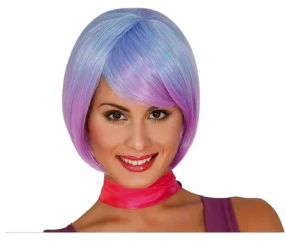Obrázek produktu pro Funny krátká paruka fialová barva