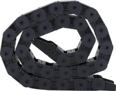 Obrázok produktu pre Nylonová vlečná reťaz, nylonová vlečná reťaz, drôtový nosič, vlečná reťaz, vlečná reťaz R38, káblové vlečenie