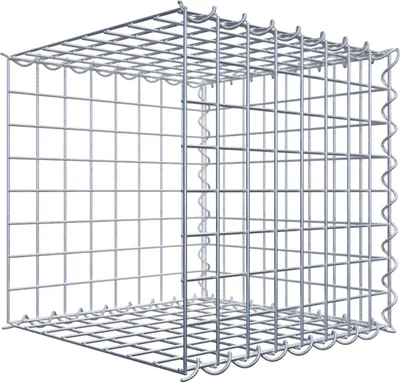 Produktbild von Anbaugabione Typ 2 40 cm x 40 cm x 40 cm (L x H x T), Maschenweite 5 cm x 5 cm, Spirale