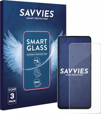 Produktbild von 3x Savvies Schutzglas Folie für Xiaomi 13T Pro 9H Panzer Schutzfolie Glas Displayschutz klar transparent