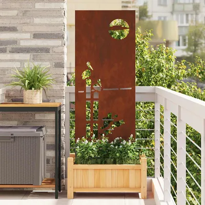 Obrázek produktu pro Maison Exclusive – Ochranná textilie na zahradu, vzhled rezavého kovu, rozměry 50 x 140 cm