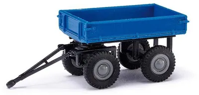 Produktbild von Busch 210009502 - 1/87 / H0 E-Karre / Anhänger - Blau - Neu