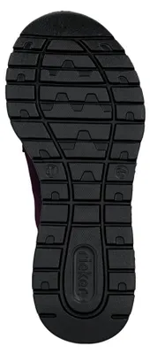Produktbild von Rieker Damen Sneaker Schlupfschuh Gummizug gepolstert Memosoft M6062, Größe:39 EU, Farbe:Rot
