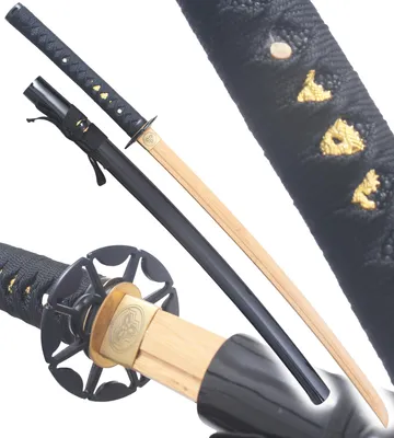 Produktbild von Danzan Katana Ankoku Holzschwert Trainingsschwert - Klinge aus Holz