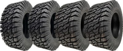 Image de 27x11.00R14 et 27x9.00R14 Pneus VTT 8 plis OBOR Predator Road Legal (Lot de 4)