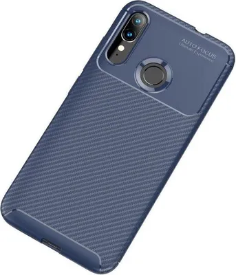 Produktbild von Silikon Hülle Blau Carbon Schutz