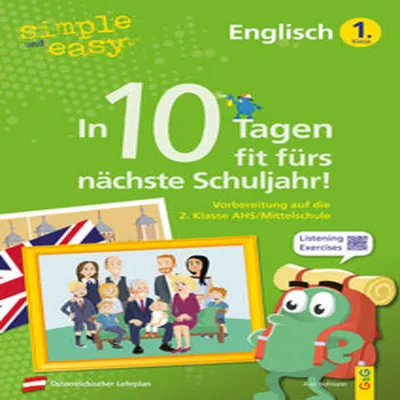 Immagine prodotto di semplice e facile Fit per il prossimo anno scolastico in 10 giorni! Inglese 1