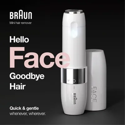 Immagine prodotto di Braun Face Mini FS1000 Electric Women's Shaver - Smart Light Function - White