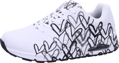Produktbild von Skechers 155507 Uno Spread - Damen Schuhe Sneaker - WBGY-Weiß, Größe:41 EU