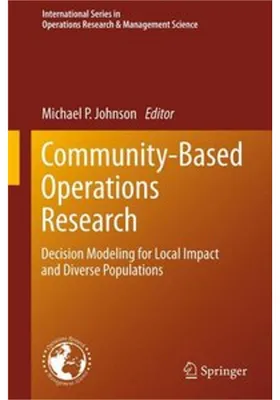 Produktbild von Community-Based Operations Research