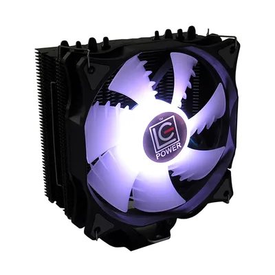 Image de LC Power Cosmo Cool LC-CC-120-RGB - Support de protection - (pour : LGA775, LGA1156, AM2, AM2+, LGA1366, AM3, LGA1155, AM3+, LGA2011, FM1, FM2, LGA1150, LGA2011-3, LGA1151, AM4, LGA2066) - Aluminium - 120 mm