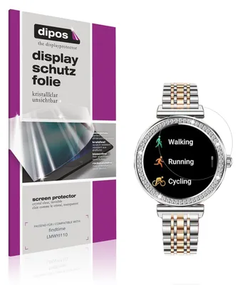 Produktbild von 6x Schutzfolie für findtime LMWYI110 klar Displayschutzfolie Folie Display Schutz dipos