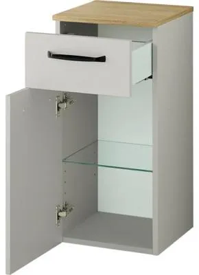 Produktbild von Unterschrank Pelipal Quickset 500 BxHxT 32,4 x 67,4 cm x 32,1 cm Frontfarbe kaschmir