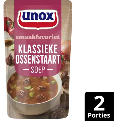 Produktbild von Unox Ossenstaartsoep 570 ml – Fertige Suppe, Traditioneller Geschmack