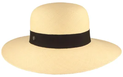 Panama Glocke mit extra breiter Krempe und UPF 50+ von Hut-Breiter in beige