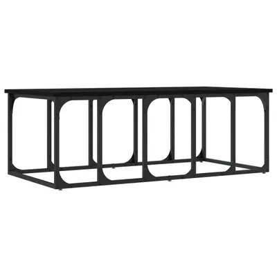 Produktbild von vidaXL Couchtisch Schwarz 100x50x35,5 cm Holzwerkstoff