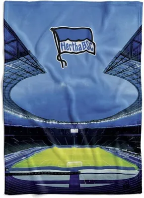 Produktbild von Hertha BSC Fleecedecke Eckfahne