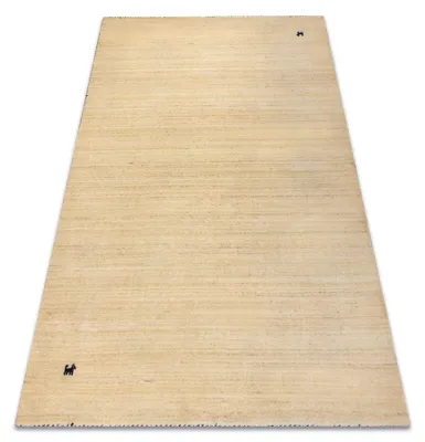 Immagine prodotto di Tappeto in lana GABBEH LOOM natural beige chiaro - TESSUTO A MANO spesso beige 120x180 cm