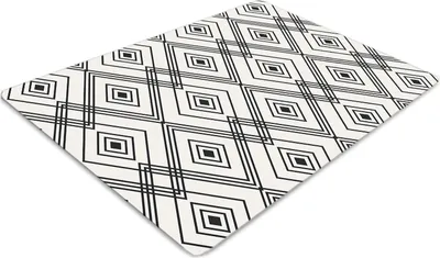 Produktbild von Stuhlunterlage Bürostuhlunterlage 120 cm x 90 cm Bodenmatte Bürostuhlunterlage - Geometrische Illusion.