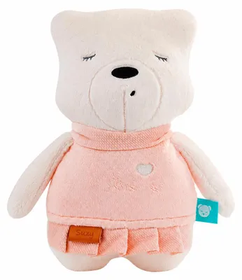 Zdjęcie produktu dla Szumisie Szumiś Suzy, miś szumiący 25 cm, 5 rodzajów szumu, ecru myHummy, Obraz wygenerowany przez AI