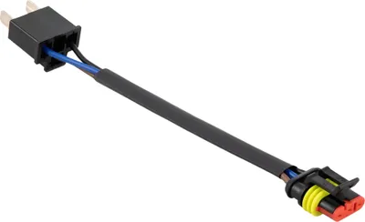 Produktbild von Adapterkabel SIP zur Umrüstung auf PIAGGIO LED Scheinwerfer für Vespa Primavera, Sprint, GTS, GTS Super, GT, GT L 50-300ccm 2T, 4T AC, LC