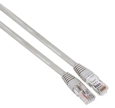 Immagine prodotto di Cavo di rete Hama CAT5e 3m U/UTP 1 Gbit/s grigio