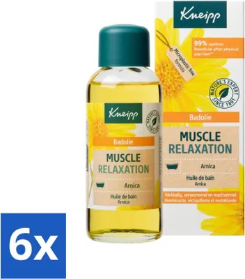 Produktbild von Kneipp - Badeöl - Arnika - Für Muskeln und Gelenke - 100 ml - Vorteilspack - 6 Stücke