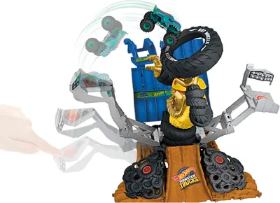 Produktbild von Hot Wheels Monster Trucks Arena World Championship: Mega Wrex v. Crushzilla