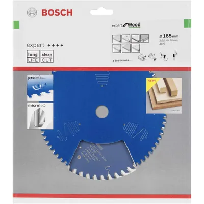 Obrázek produktu pro Pilový kotouč pro okružní pily Expert for Wood Ø 165x20 mm Z 48