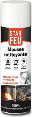 Image de Mousse Nettoyante Vitre Cheminée élimine Suie Et Goudron Sans Effort - Crea